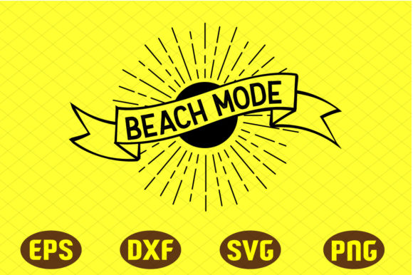 Beach Mode Svg Design: Graphics and Crafts for Modern Brands