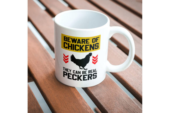 Chicken Svg, Beware of Chickens Png Graphics for Crafts