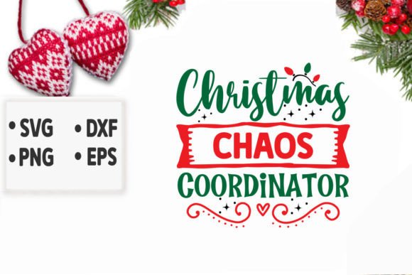 Christmas Chaos Coordinator Svg: Graphics for Crafts and Content