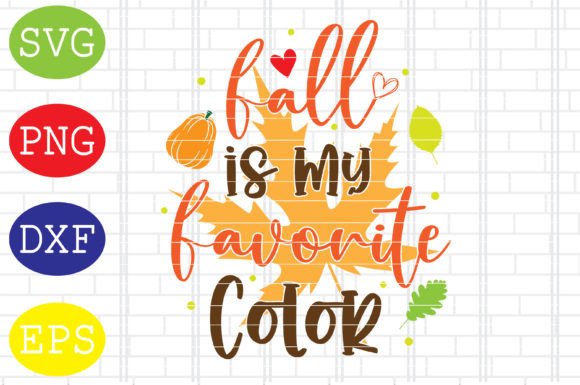 Fall is My Favorite Color Svg, Autumn Review
