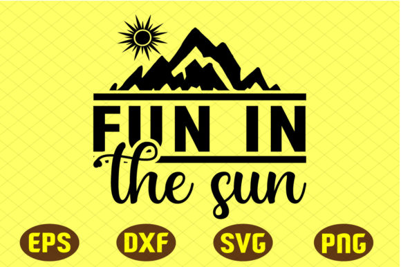Fun in the Sun Svg Bundle: Graphics for Crafts