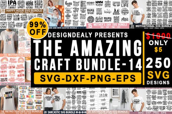 The Amazing Craft Bundle: Premium Graphics for Modern Crafts